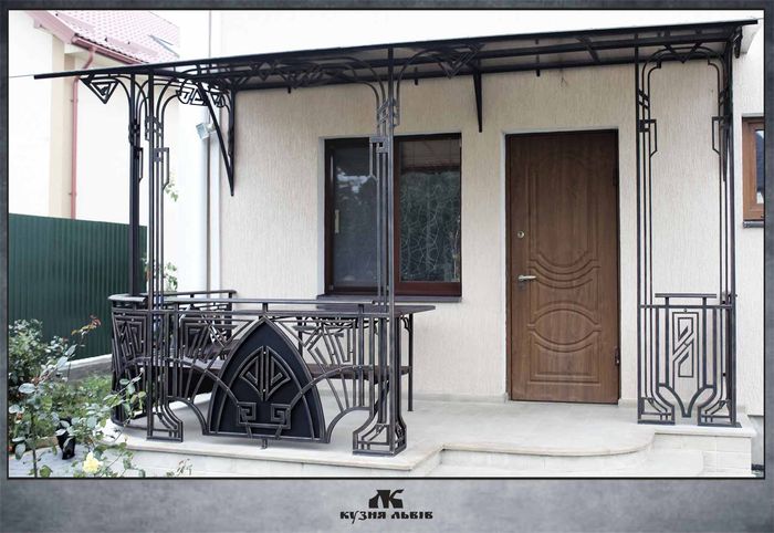 ковані огорожі