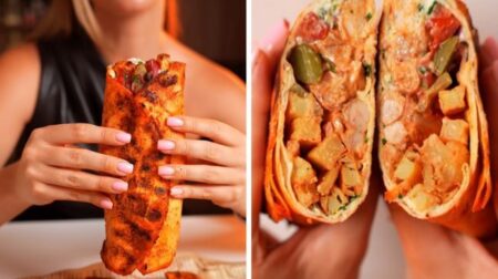 Домашня шаурма з куркою та хрусткою картоплею