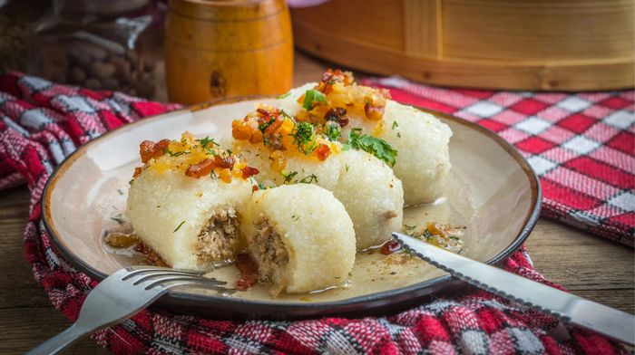 Литовські цепеліни з м’ясом