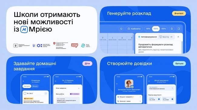 251 школа Рівненщини перейшла на «Мрію»: що зміниться для учнів і батьків