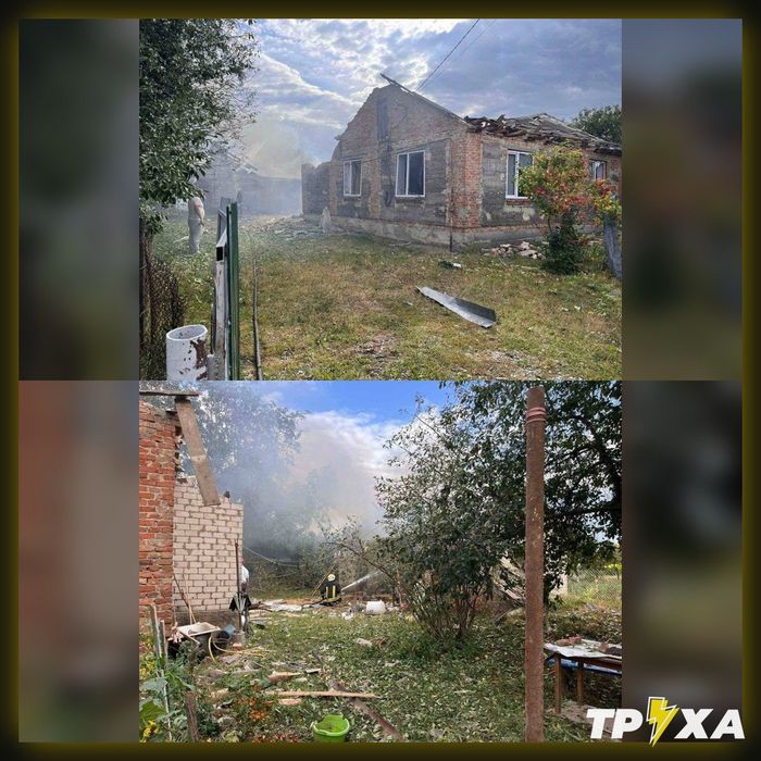 Від будинку залишились тільки стіни: кадри зруйнованого житла внаслідок атаки ворога.