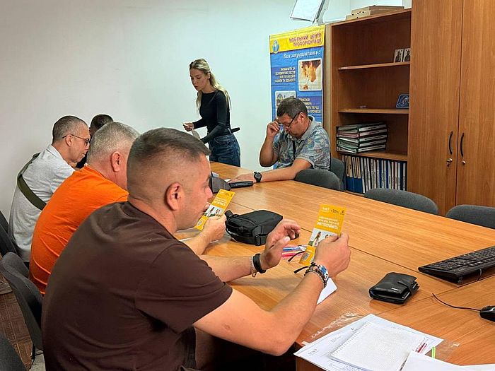 У Радивилівському Центрі життєстійкості провели зустріч для учасників бойових дій